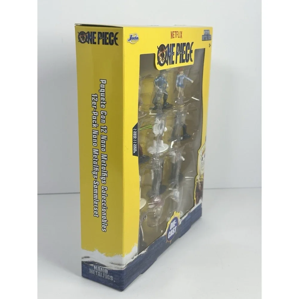 One Piece Nano Metalfigs 12 Pack Netflix 2026 Jada Toys Die Cast New